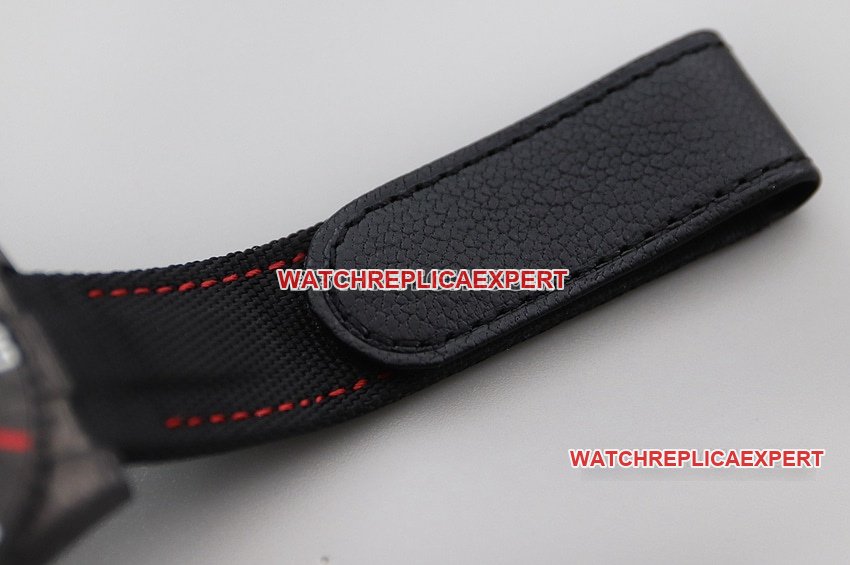 VS factory Rolex Submariner top 1:1 imitation black plate carbon fiber red ring strap models strap real picture