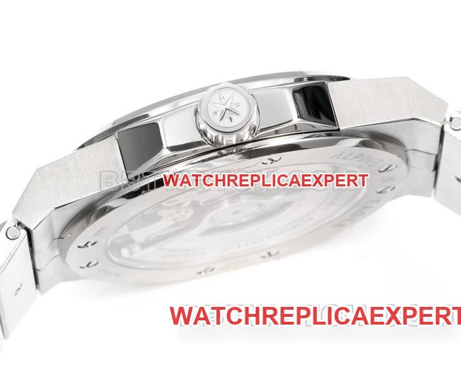 Best replica watch Snow Mountain Aoyi GH Factory Chopard Pink Plate 41mmside live photo