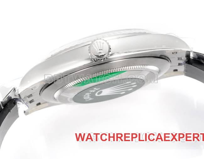Best replica watch JF factory Rolex log dial 3235 mechanical 41mm side live photo