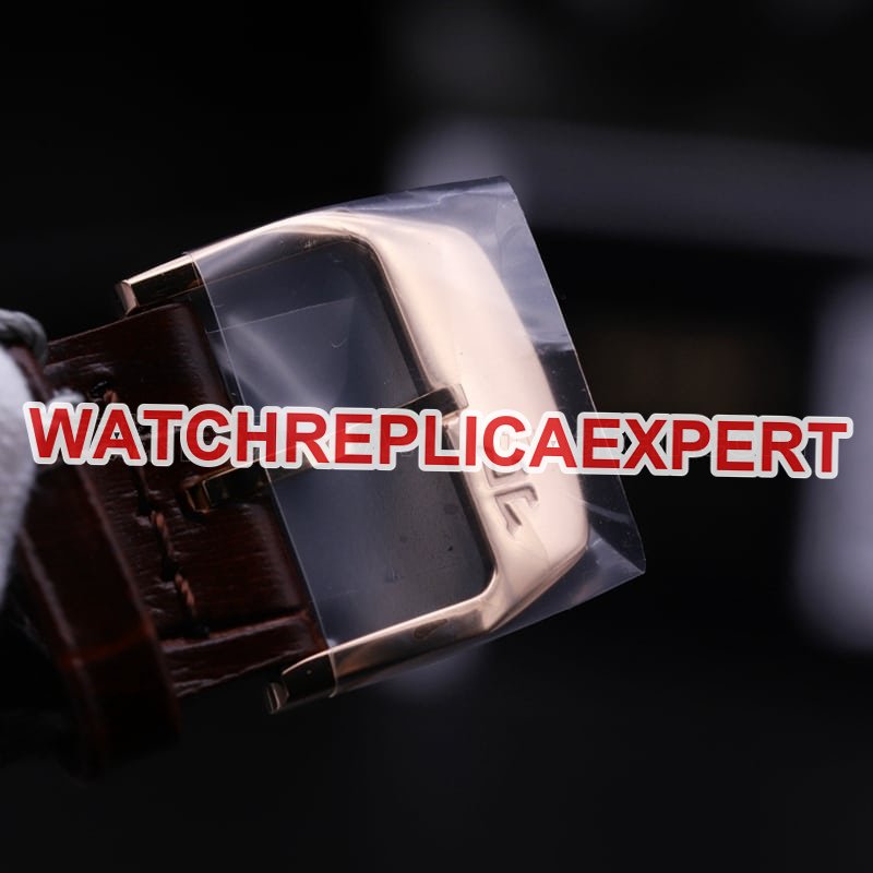 ZF Grand Master Serie Moon Phase Ultra-thin Men's Watch Rose Gold Replica Watch Review l Clasp Photo