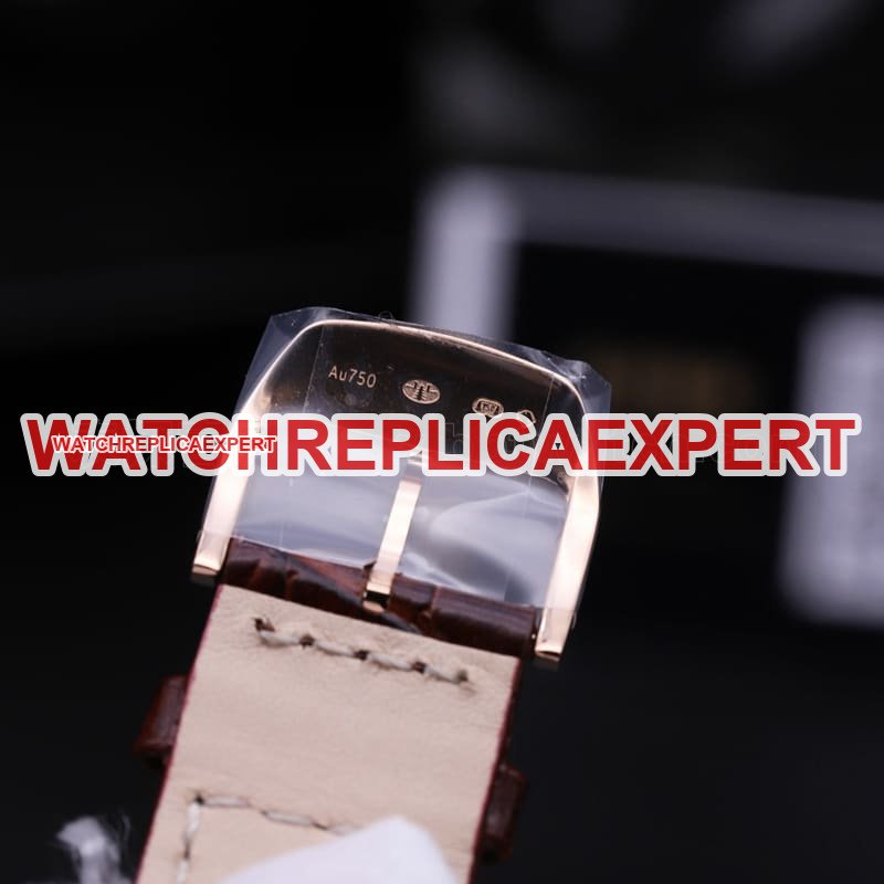 ZF Grand Master Serie Moon Phase Ultra-thin Men's Watch Rose Gold Replica Watch Review l Clasp Photo