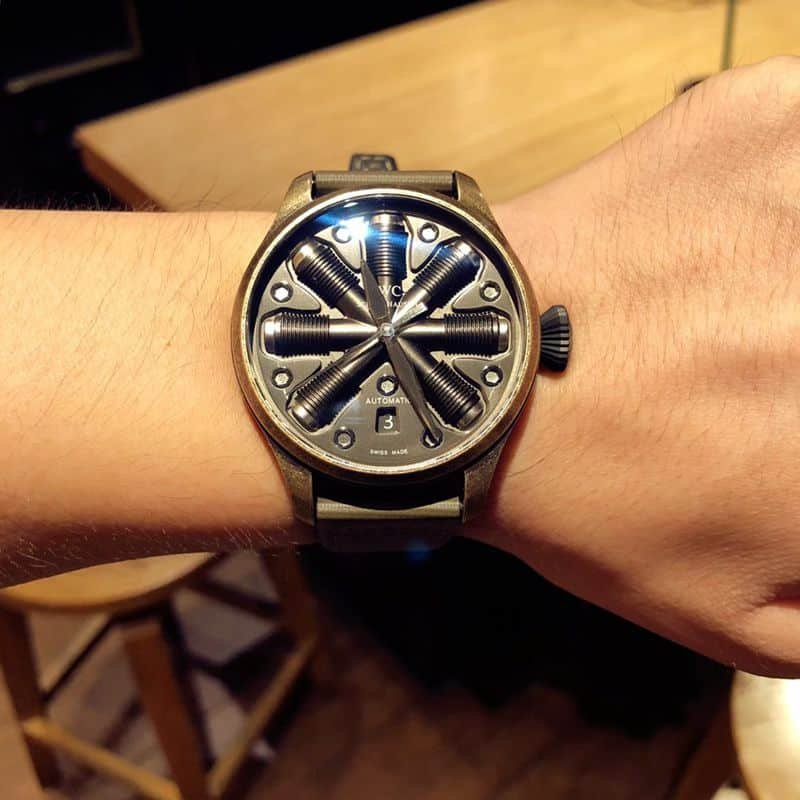 IWC super clone watch IWC concept watch special edition watch front view