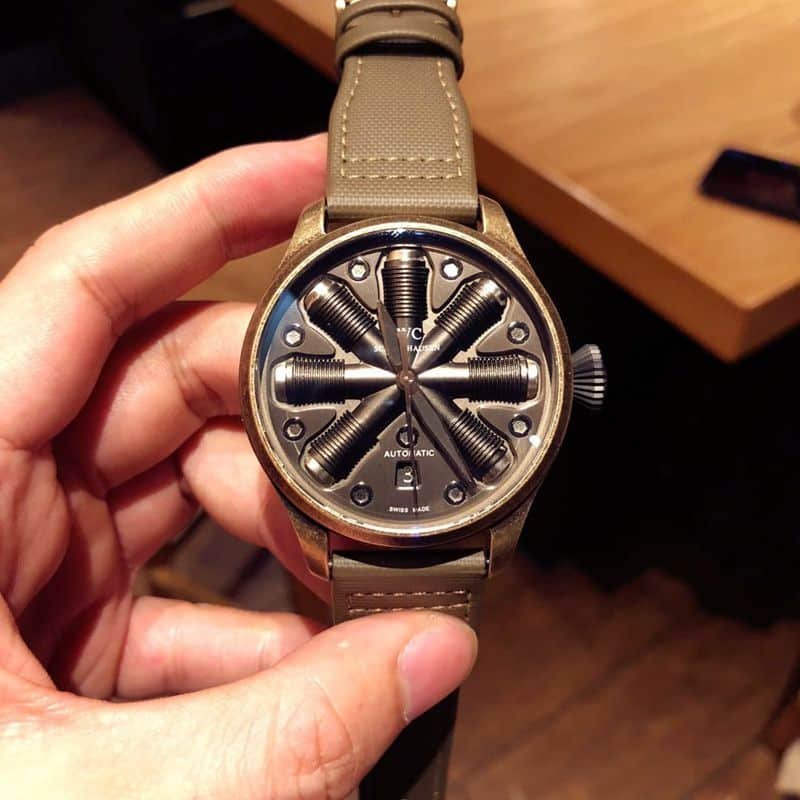IWC super clone watch IWC concept watch special edition watch front view