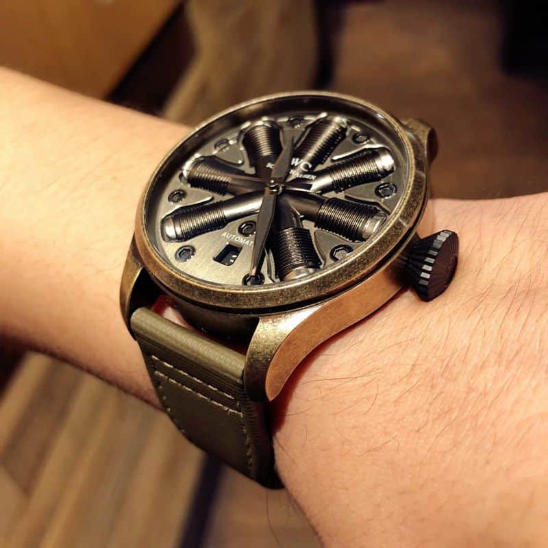 IWC super clone watch IWC concept watch special edition watch front view