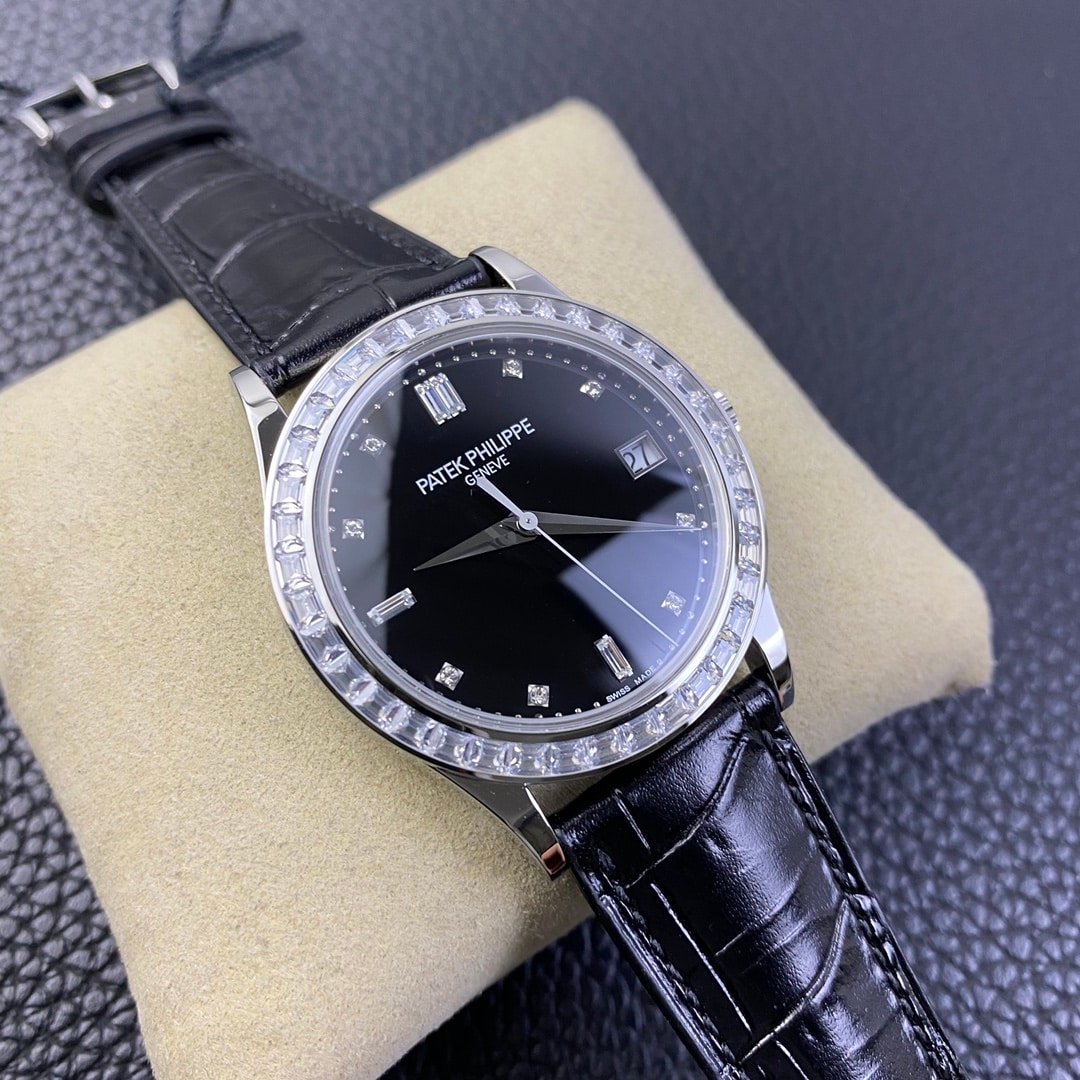 Patek Philippereplica watch classic series PP5298P men's mechanical watch front view