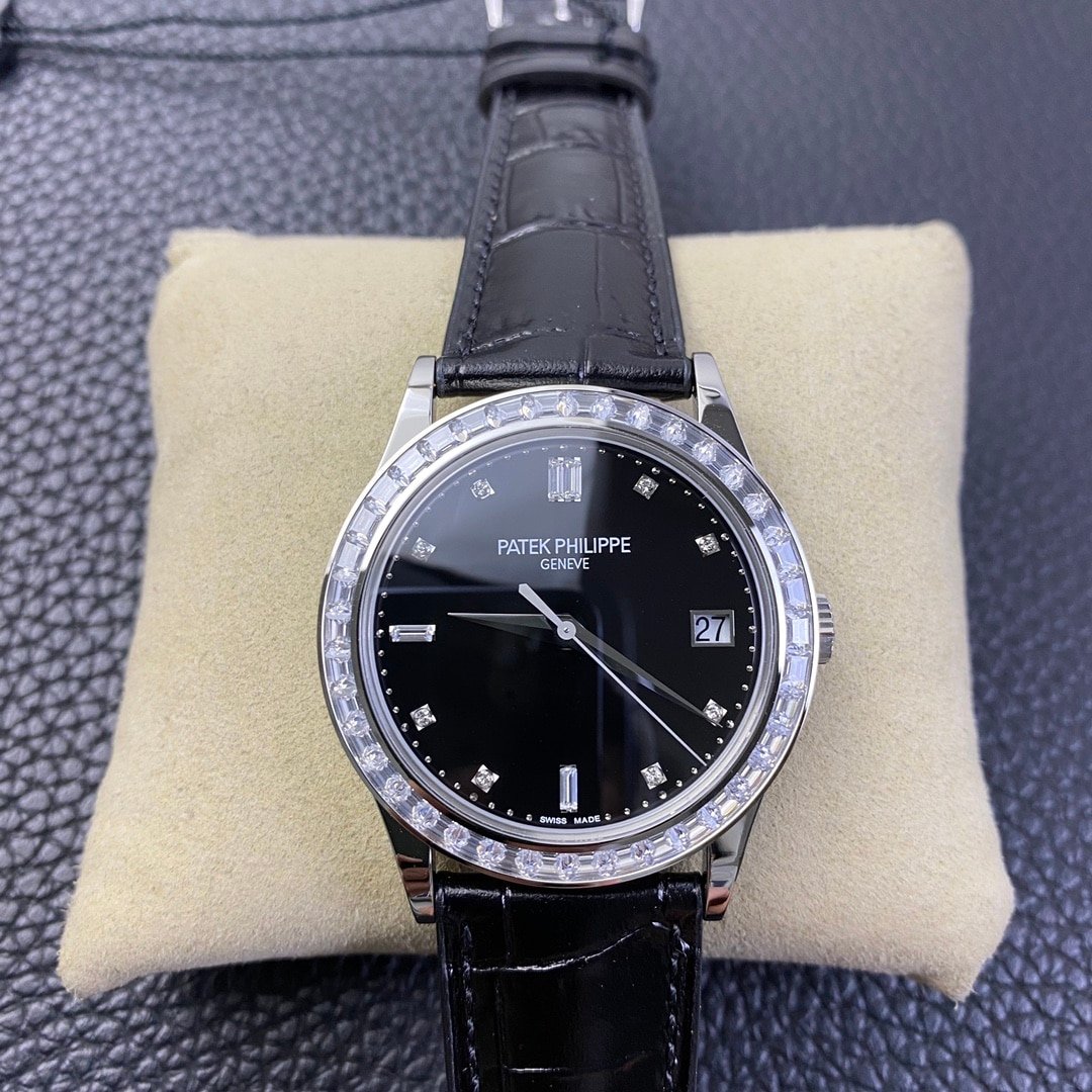 Patek Philippereplica watch classic series PP5298P men's mechanical watch front view
