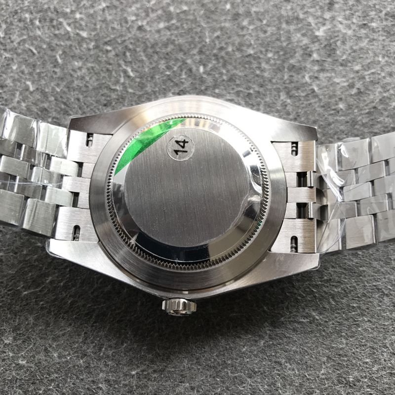 Rolextop-tier replica watch log blue series men's mechanical watch back cover picture
