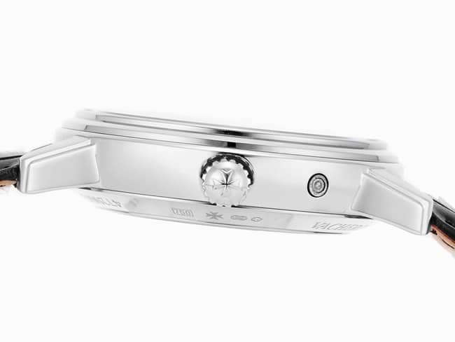 APEX factory Vacheron Constantintop-tier replica watch inheritance series men's black dial black belt automatic movement watch side view
