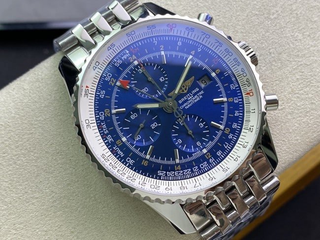 top-tierBreitlingreplica watch aviation chronographGMT series front view