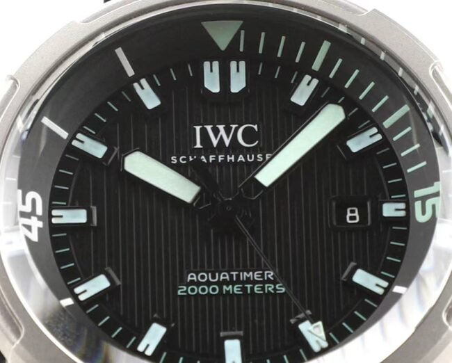 High-quality replica IWC Aquatimer 2000 automatic men's watch detailed images