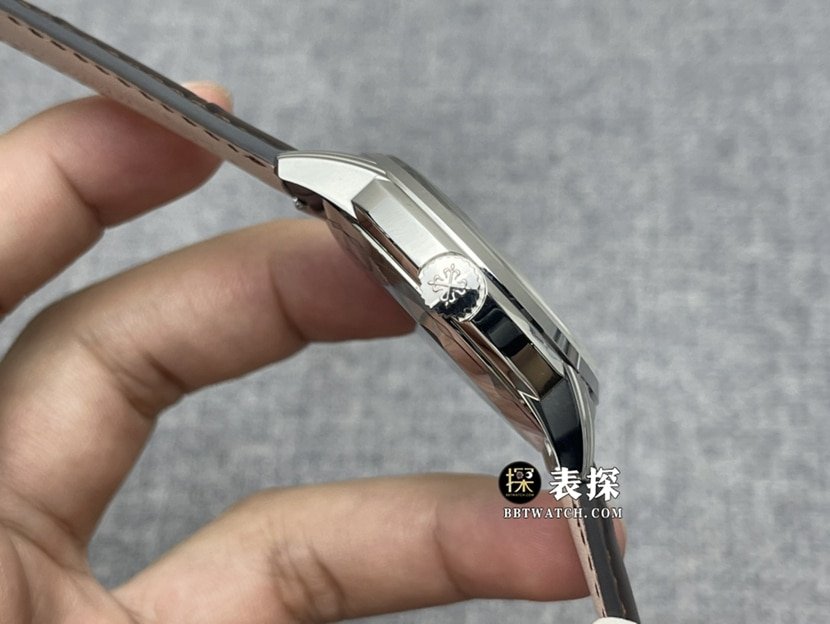 GR factory Patek Philippe super complication timepiece 5320G-0011:1super clone watch men's cream plate leather strap model pictures and prices side live photo