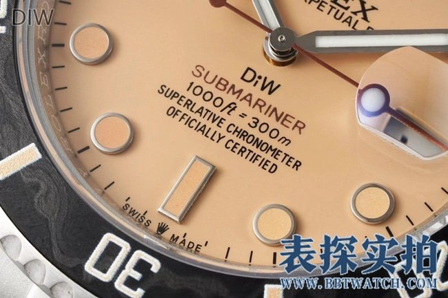 DIWRolextop-tiersuper clone yellow dial Submariner watch_how much_picture_how the workmanship is and details