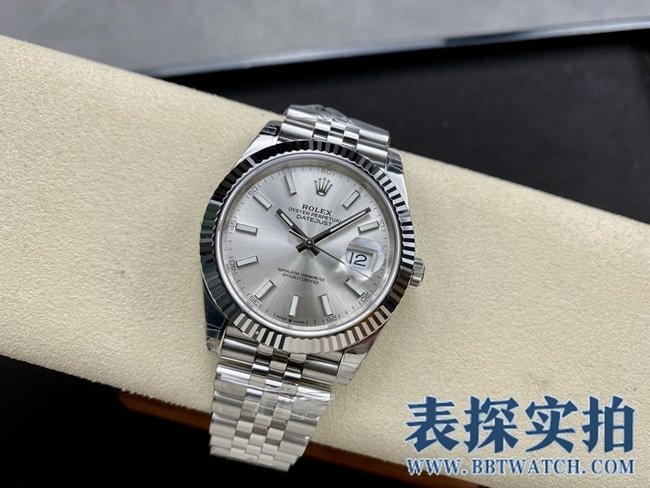 VSRolex high-quality replica log 41MM white steel watch_price_style picture_quality positive