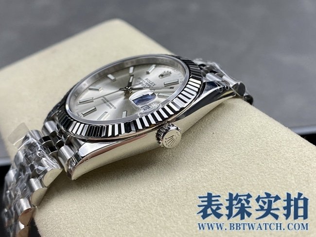 VSRolex high-quality replica log 41MM white steel watch_price_style picture_quality profile