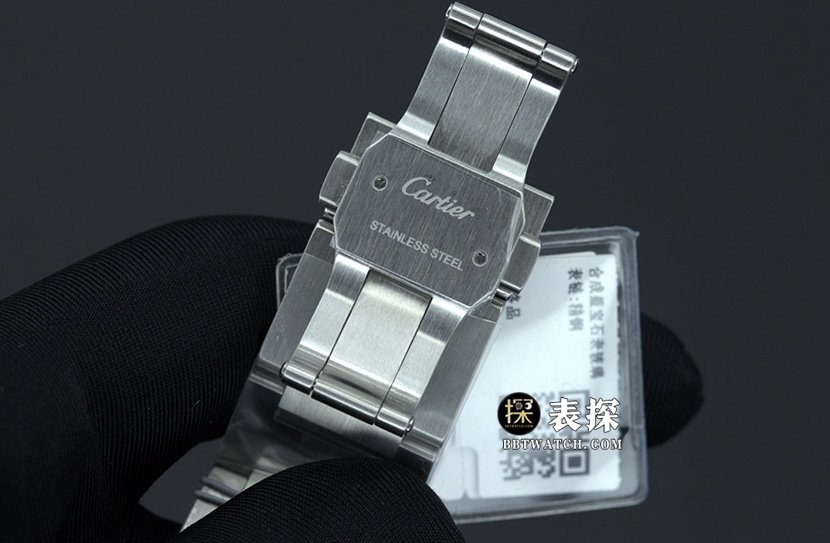 AF FactoryCartier blue balloon 1:1 top-tier replica watch women's white dialsteel bracelet pictures and prices clasplive photos