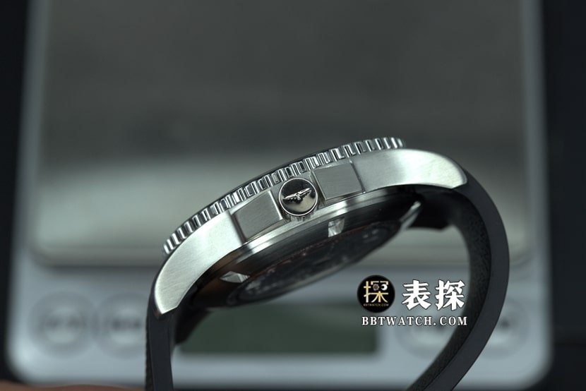 ZF FactoryLongines Concas 1:1 top-tier replica watch men's black dial rubber model pictures and prices side live photo