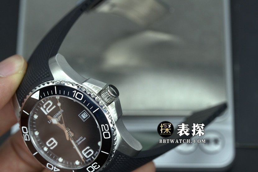 ZF FactoryLongines Concas 1:1 top-tier replica watch men's black dial rubber model pictures and prices overall live photos
