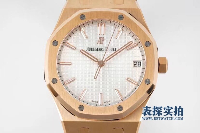 Big factory high-quality replicaZFAudemars Piguet white steel Royal Oak men's mechanical watch price