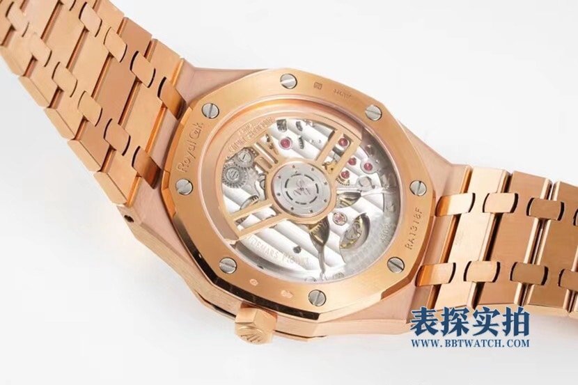 Big factory high-quality replicaZFAudemars Piguet white steel Royal Oak men's mechanical watch movement