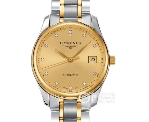 KY factory watchmaking tradition Longines 1:1 replica watches gold plate steel strap models L2.793.5.37.7