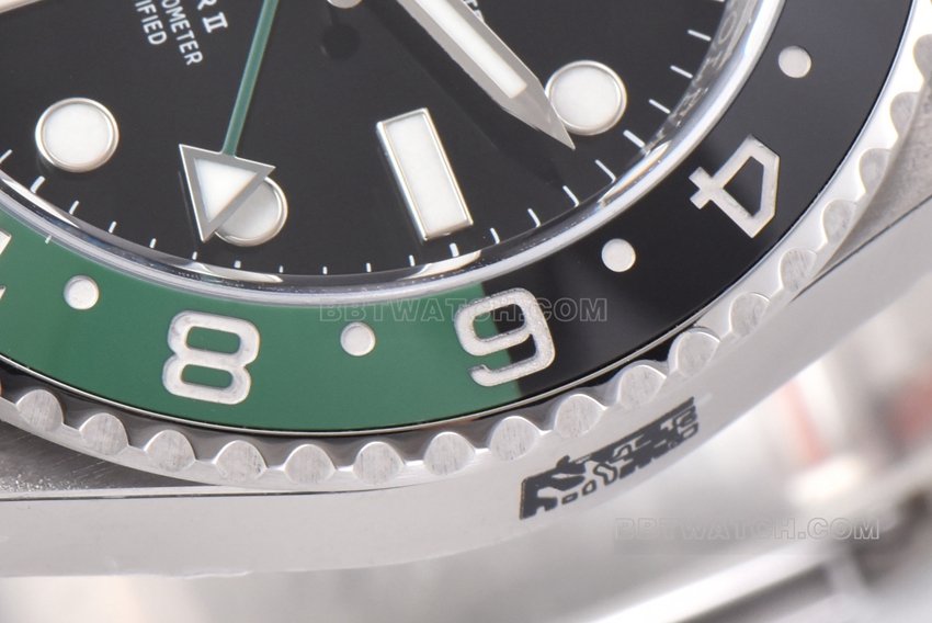 C Factory RolexGMT-Mastersuper clone left-handed Sprite circle m126720vtnr-0002front live photo