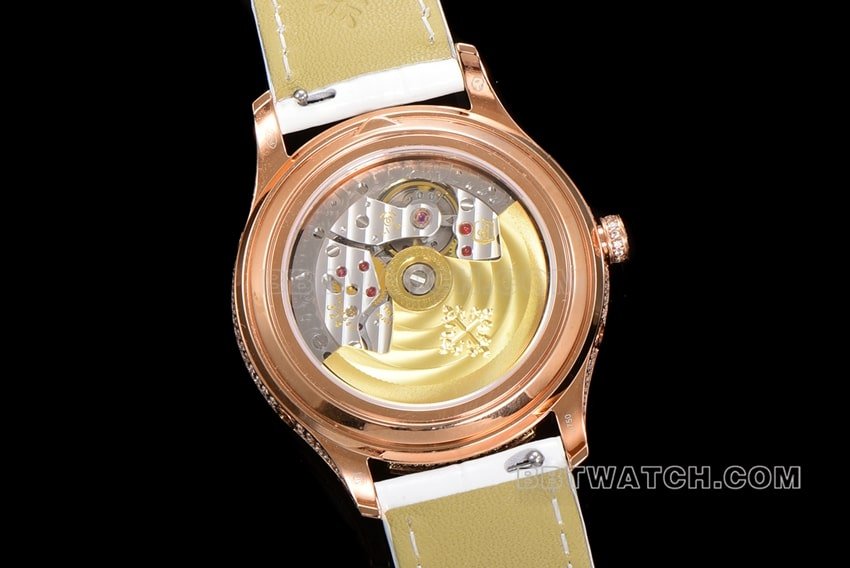 ZP factory Patek Philippe complex function timepiece 1:1top-tier replicawhite dialleather strap model 4948R-001caseback live photo