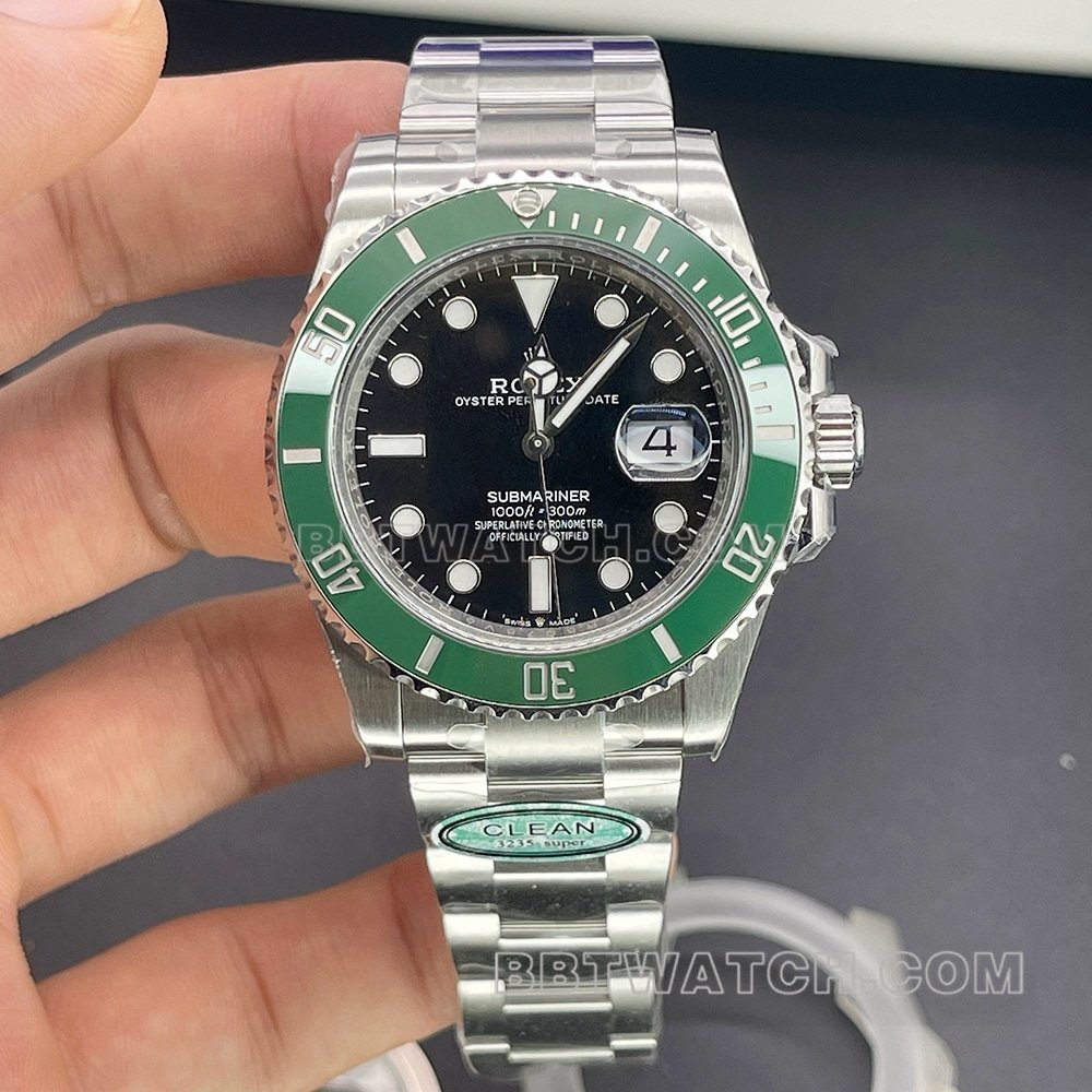 Factory C watch latest code RolexStarbucks Submariner41mm top-tier replica watch detail shots